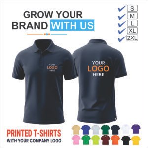 Polo T-Shirt — 180 GSM Polyester Mix Matty