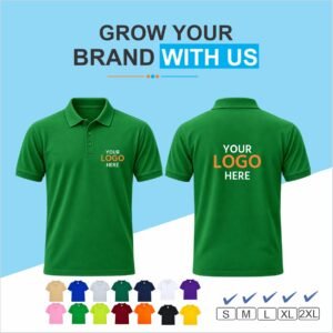 Polo T-Shirt — 220 GSM Cotton Matty