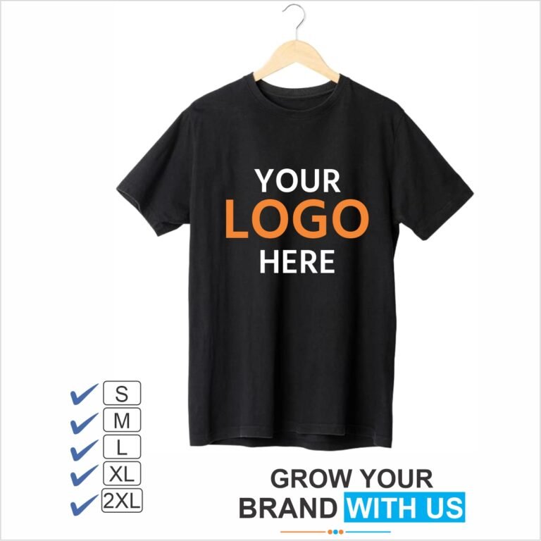 Round Neck T-Shirt — Cotton